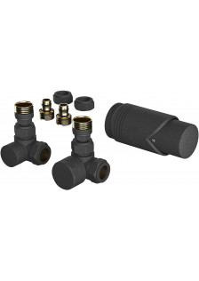 Zawory Termostatyczne kątowe 1/2" OSIOWY