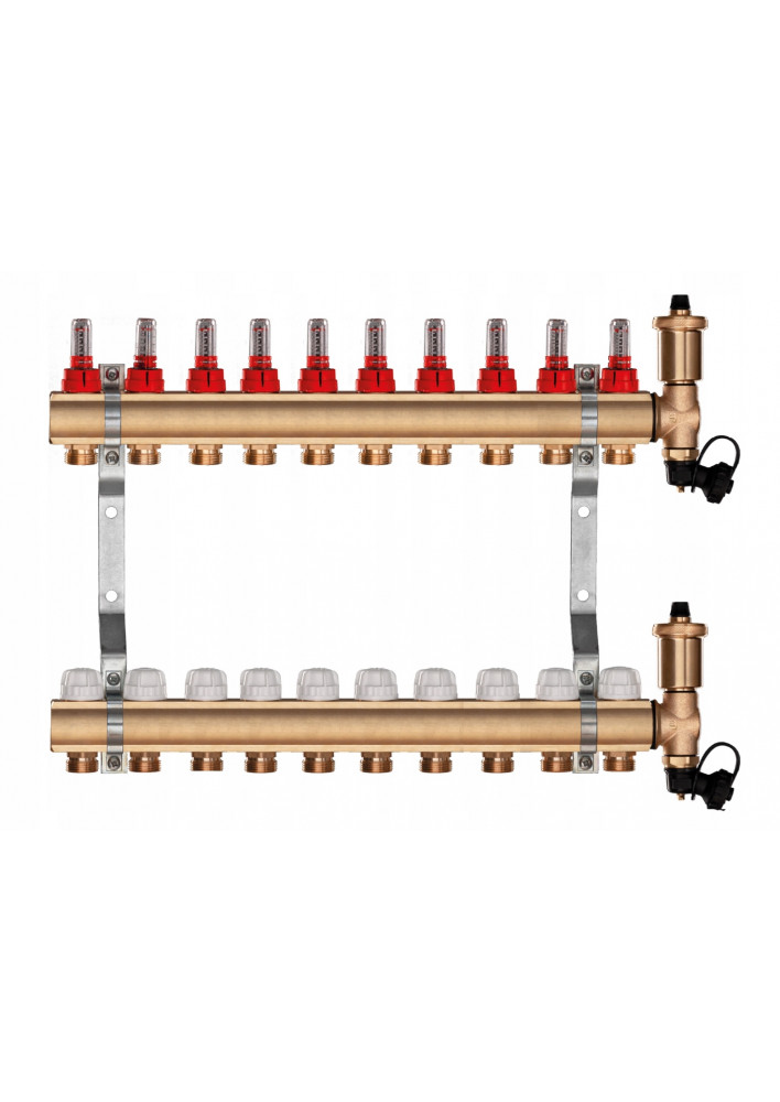 Rozdzielacz Ogrzewania Podłogowego 10-Obwodowy C.O.