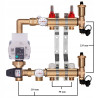 Rozdzielacz Ogrzewania Podłogowego 2-Obwodowy C.O. z grupą pompową WILO