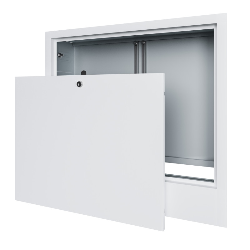 Skrzynka podtynkowa do rozdzielacza 7-8 obwodów ogrzewania podłogowego