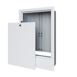 copy of Rozdzielacz mosiężny uzbrojony 2 obwodowy do ogrzewania podłogowego C.O.