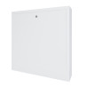 Rozdzielacz mosiężny 7 obwodowy ze SKRZYNKĄ NATYNKOWĄ uzbrojony do ogrzewania podłogowego C.O.