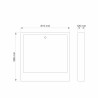 Rozdzielacz mosiężny 6 sekcyjny z Grupą Pompową WILO oraz SKRZYNKA NATYNKOWA do ogrzewania podłogowego C.O.