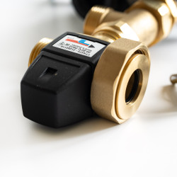 copy of Rozdzielacz mosiężny uzbrojony 2 obwodowy do ogrzewania podłogowego C.O.