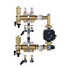copy of Rozdzielacz mosiężny uzbrojony 2 obwodowy do ogrzewania podłogowego C.O.