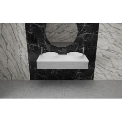 Umywalka nablatowa Bliźniak z kolekcji Oval
