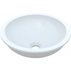 Umywalka podwieszana z kolekcji Oval