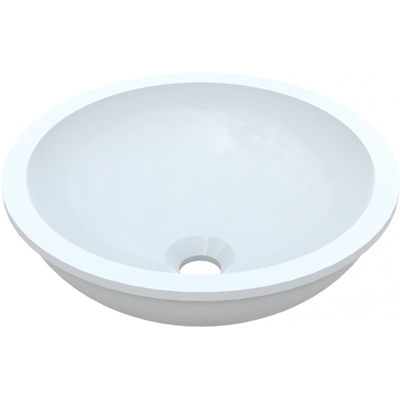 Umywalka podwieszana z kolekcji Oval