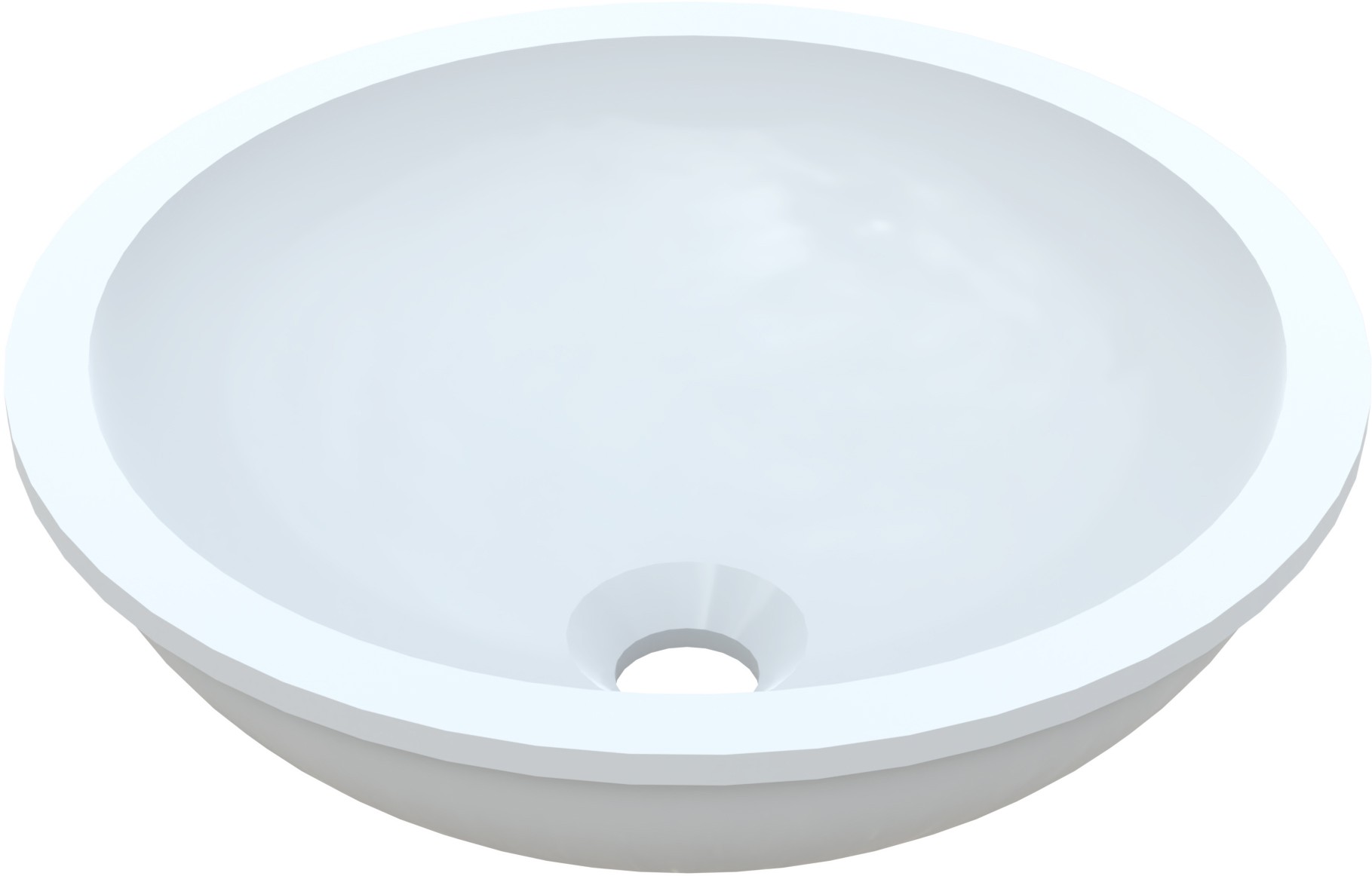 Umywalka podwieszana z kolekcji Oval