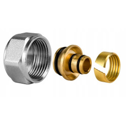Rozdzielacz nierdzewny 8 sekcji do C.O ze złączkami PEX i POMPĄ WILO