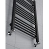 Grzejnik łazienkowy Loft 1580x450 CZARNA STRUKTURA