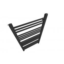 Grzejnik łazienkowy Loft 1580x450 CZARNA STRUKTURA