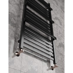 Grzejnik łazienkowy SAIL 500x430 Czarny połysk