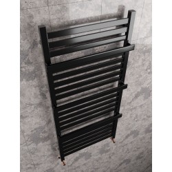 Grzejnik łazienkowy SAIL 500x430 Czarny połysk