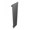 Grzejnik dekoracyjny Slim 180x37 ANTRACYT