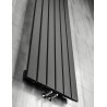 Grzejnik dekoracyjny Bello 140x38 CZARNA STRUKTURA