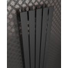 Grzejnik dekoracyjny Bello 180x38 CZARNA STRUKTURA