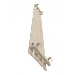 Grzejnik dekoracyjny Bello Hook 120x30 QUARTZ 1