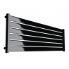 Grzejnik poziomy Eger 60x120 CZARNY POŁYSK