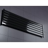 Grzejnik poziomy Eger 60x120 CZARNY POŁYSK