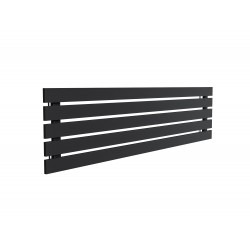 Grzejnik dekoracyjny poziomy Bello 38x180 CZARNY MAT