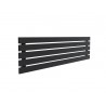 Grzejnik dekoracyjny poziomy Bello 38x180 CZARNY MAT