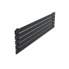Grzejnik dekoracyjny poziomy Bello 38x180 CZARNY MAT