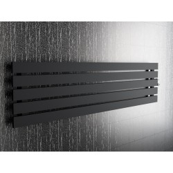 Grzejnik dekoracyjny poziomy Bello 38x180 CZARNY MAT
