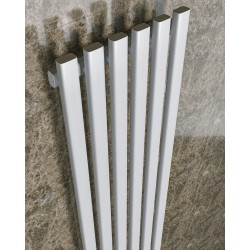 Grzejnik dekoracyjny Slim 120x45 SZARY GŁADKI