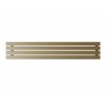 Grzejnik dekoracyjny poziomy Bello 30x120 QUARTZ 2