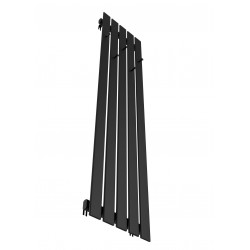 Grzejnik dekoracyjny Bello Hook 180x38 CZARNY MAT