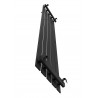 Grzejnik dekoracyjny Bello Hook 180x38 CZARNY MAT