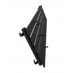 Grzejnik dekoracyjny Bello Hook 180x38 CZARNY MAT