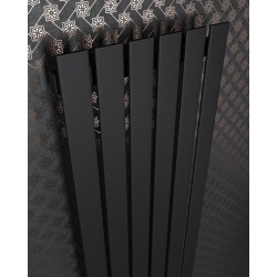 Grzejnik dekoracyjny Bello 120x45 CZARNY MAT
