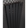 Grzejnik dekoracyjny Bello 120x45 CZARNY MAT