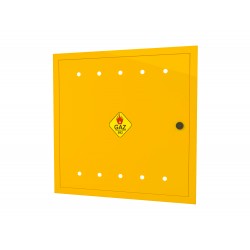Drzwiczki rewizyjne gazowe 600x600 Żółte
