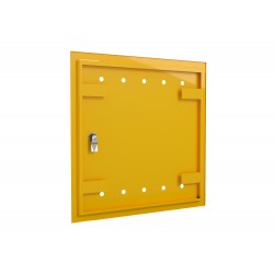 Drzwiczki rewizyjne gazowe 600x600 Żółte
