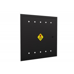 Drzwiczki rewizyjne gazowe 600x600 Czarne